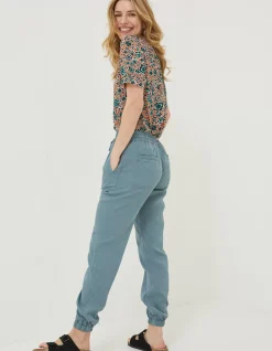 Women FatFace Trousers & Leggings|Lyme Plain Joggers