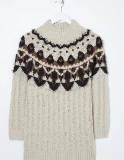 Women FatFace View All|Maddie Fairisle Yoke Tunic