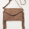 Women FatFace View All|Maelie Tassel Suede Crossbody Bag