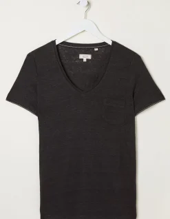 Women FatFace Tops & T-Shirts|Maggie Linen T Shirt