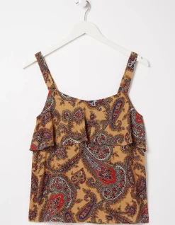 Women FatFace Tops & T-Shirts|Maisie Paisley Cami