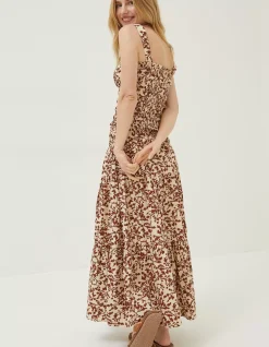 Women FatFace Skirts|Marina Floral Maxi Skirt