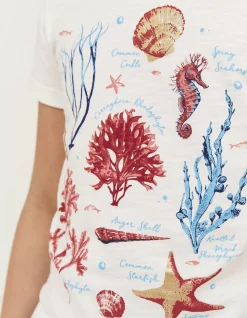 Girls FatFace View All|Marine Conservation Society Sealife Graphic T-Shirt
