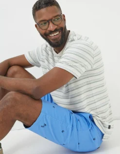 Men FatFace Shorts|Mawes Bird Embroidery Shorts