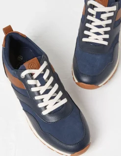 Men FatFace View All|Maximus Leather Trainer