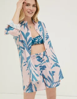 Women FatFace Shirts & Blouses|Mcs Billie Seaweed Shirt