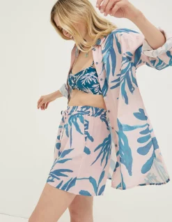 Women FatFace Shirts & Blouses|Mcs Billie Seaweed Shirt