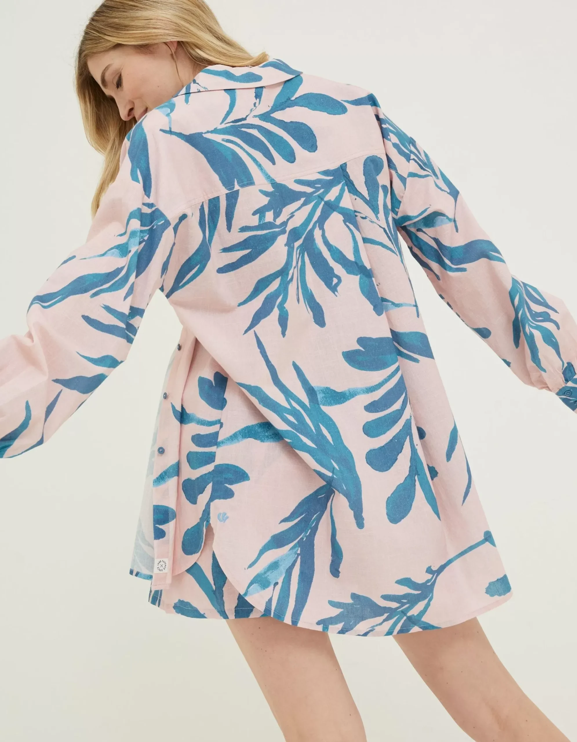Women FatFace Shirts & Blouses|Mcs Billie Seaweed Shirt