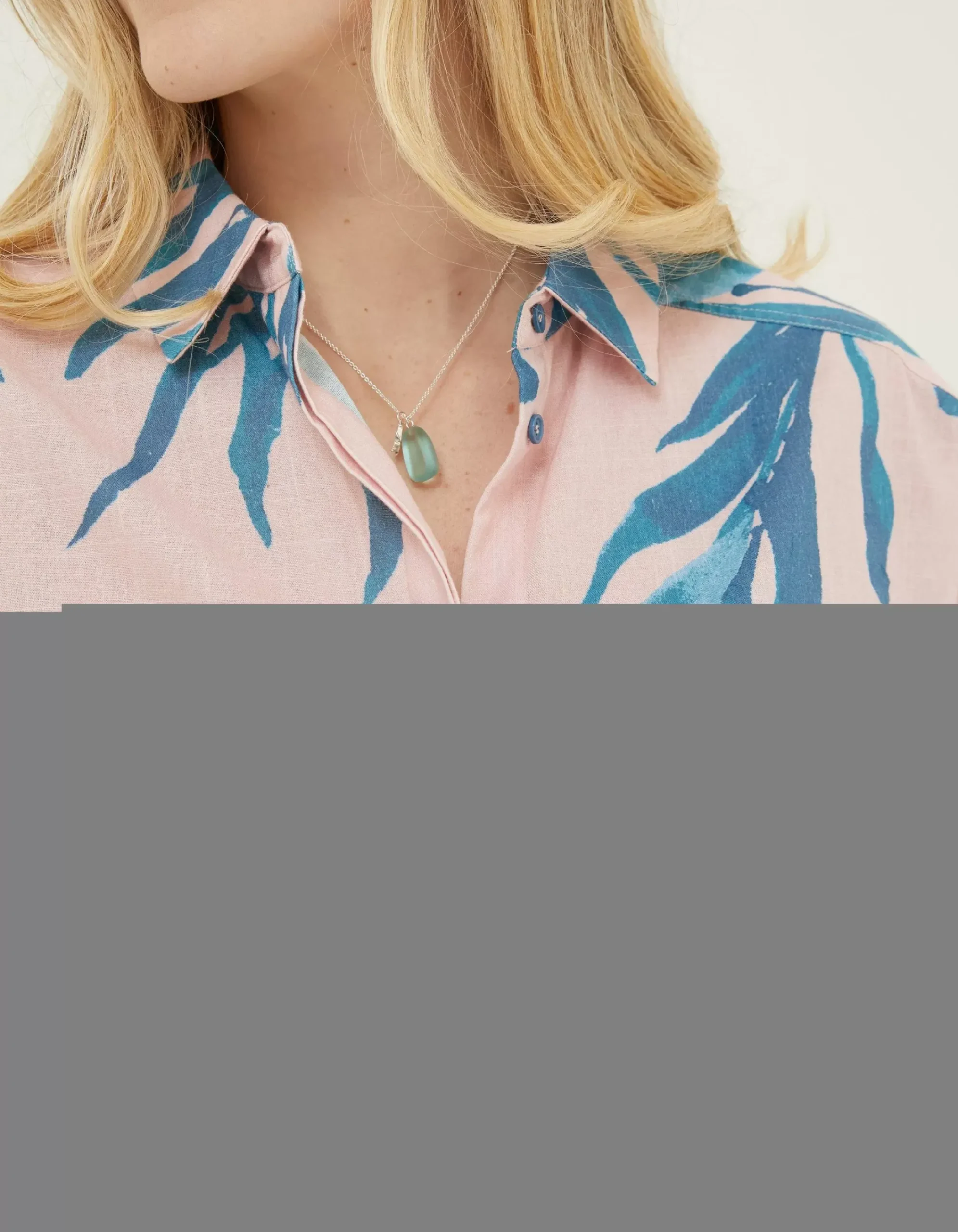 Women FatFace Shirts & Blouses|Mcs Billie Seaweed Shirt
