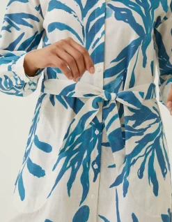Women FatFace Dresses|Mcs Fenella Seaweed Dress