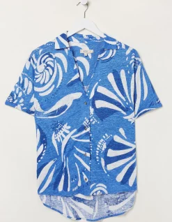 Women FatFace Tops & T-Shirts|Mcs Linen Shirt
