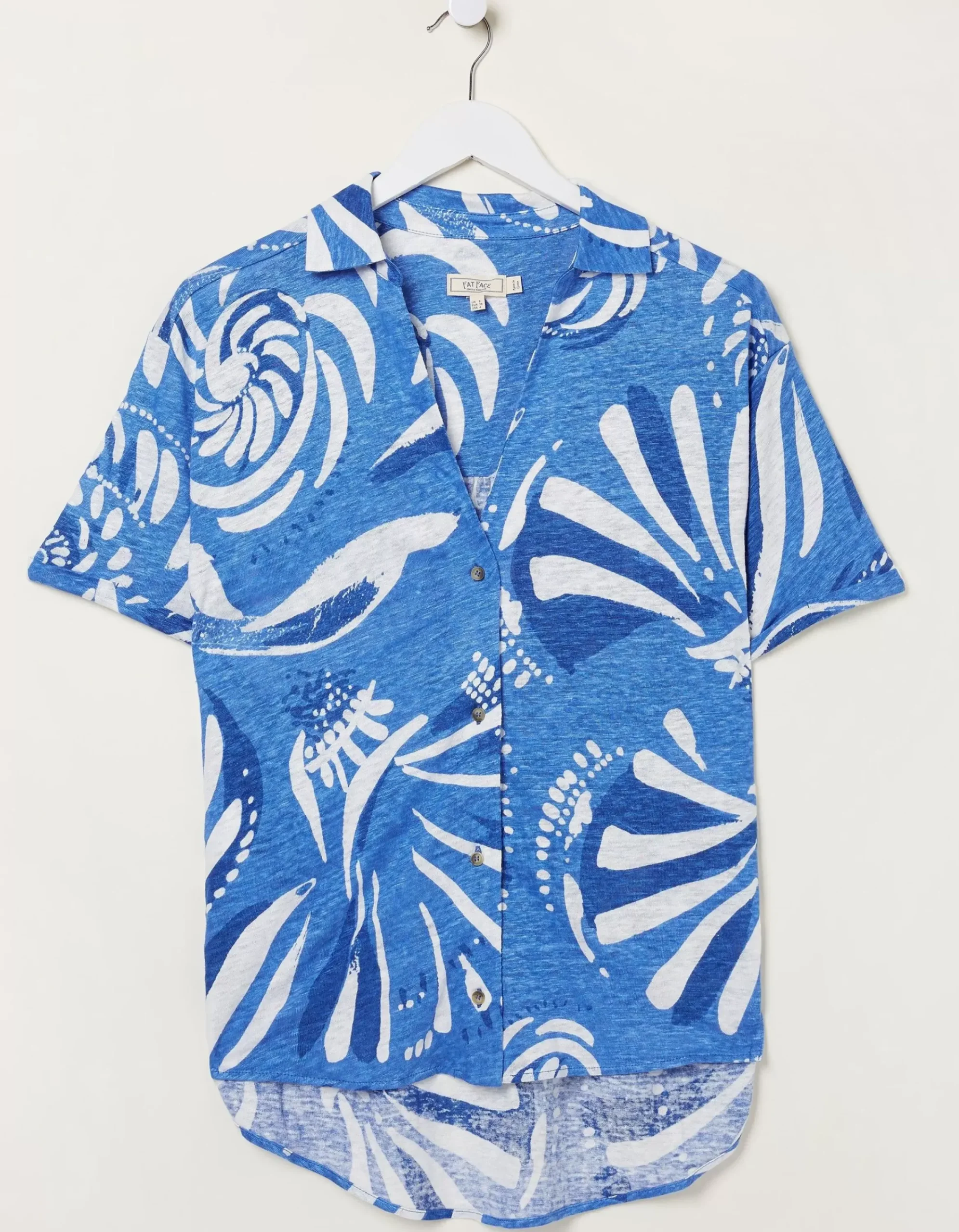Women FatFace Tops & T-Shirts|Mcs Linen Shirt