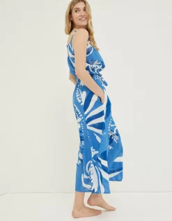 Women FatFace Skirts|Mcs Nora Painted Shell Maxi Skirt