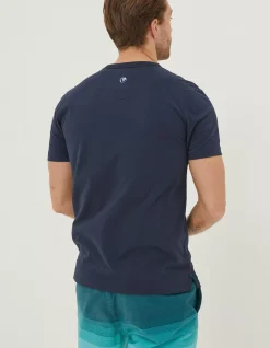 Men FatFace T-Shirts|Mcs Organic Seaweed T-Shirt