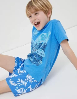 Boys FatFace T-Shirts & Polos|Mcs Turtle Jersey T-Shirt