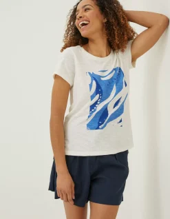 Women FatFace Tops & T-Shirts|Mcs Underwater Graphic T-Shirt