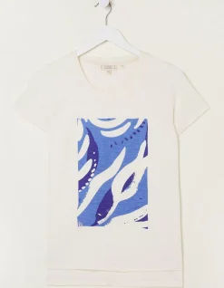 Women FatFace Tops & T-Shirts|Mcs Underwater Graphic T-Shirt