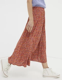 Women FatFace View All|Millie Gradient Floral Midi Skirt
