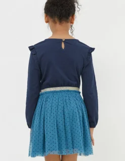 Girls FatFace View All|Millie Tulle Spot Dress