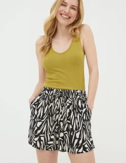 Women FatFace Tops & T-Shirts|Milly Rib Vest