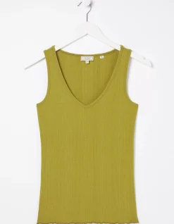 Women FatFace Tops & T-Shirts|Milly Rib Vest