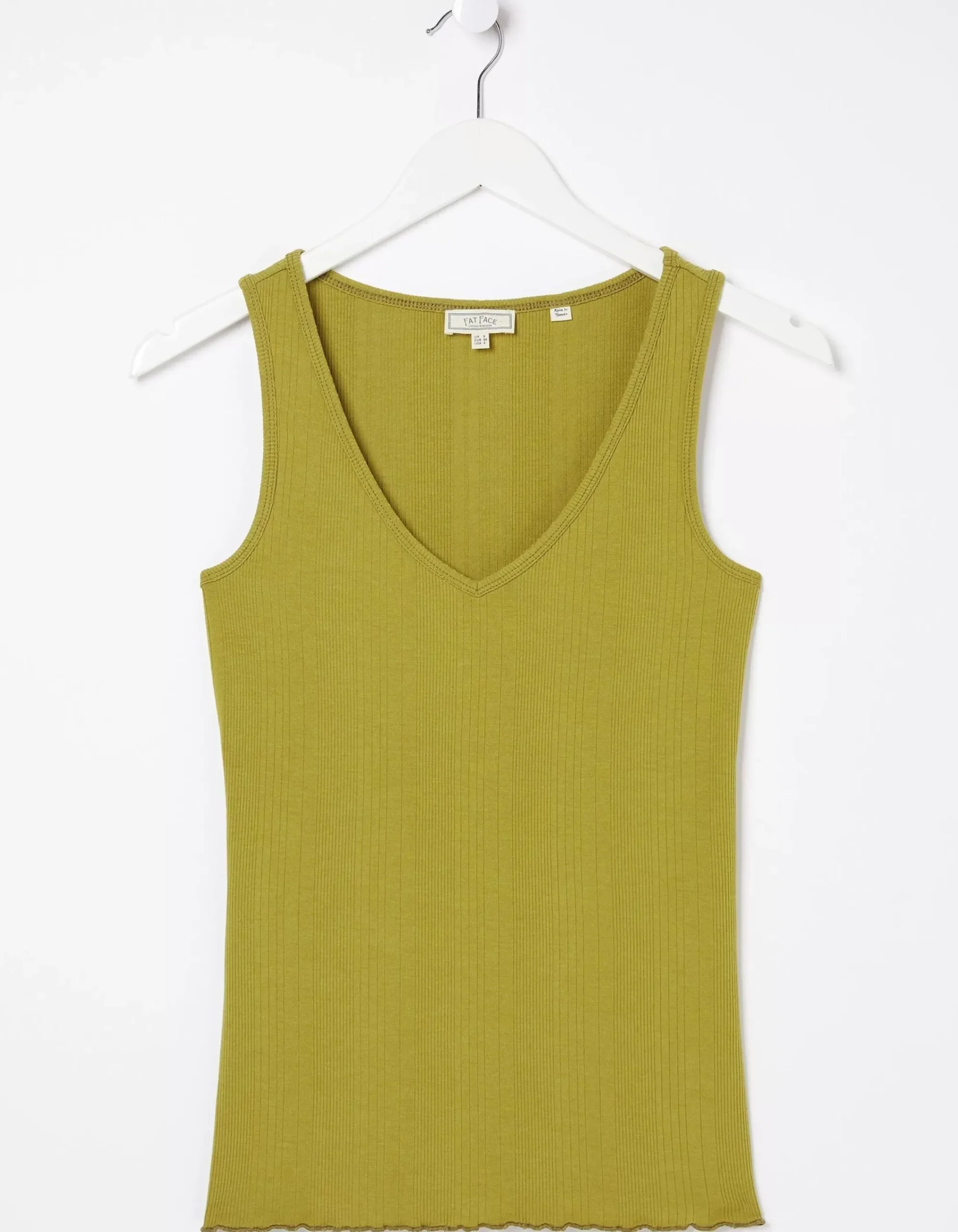Women FatFace Tops & T-Shirts|Milly Rib Vest