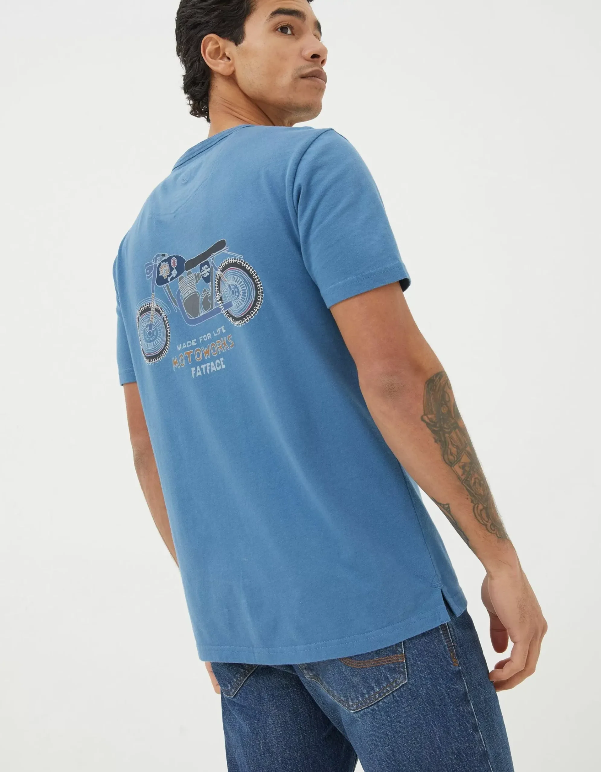 Men FatFace View All|Motoworks T-Shirt
