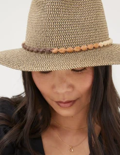 Women FatFace View All|Multi Weave Fedora Hat