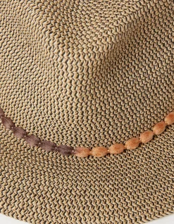 Women FatFace View All|Multi Weave Fedora Hat