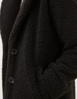 Women FatFace Coats & Jackets|Mylah Teddy Longline Coat