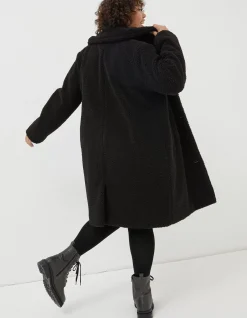 Women FatFace Coats & Jackets|Mylah Teddy Longline Coat