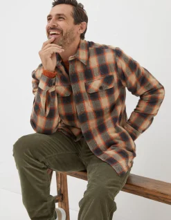 Men FatFace View All|Mylor Quilted Overshirt