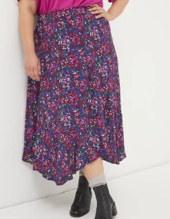 Women FatFace View All|Naomi Abstract Midi Skirt