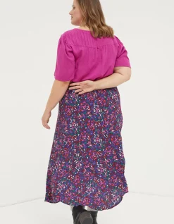 Women FatFace View All|Naomi Abstract Midi Skirt