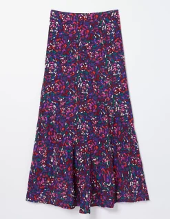 Women FatFace View All|Naomi Abstract Midi Skirt