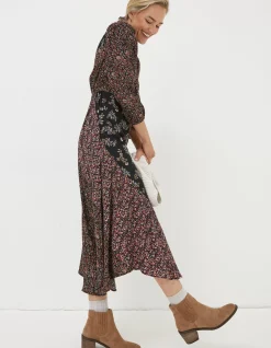 Women FatFace Dresses|Nate Craft Floral Midi Dress