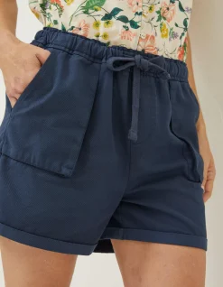 Women FatFace Shorts|National Forest Pocket Detail Shorts