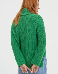 Women FatFace View All|Nellie Boxy Roll Neck Jumper