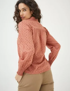 Women FatFace Shirts & Blouses|Nellie Broderie Blouse