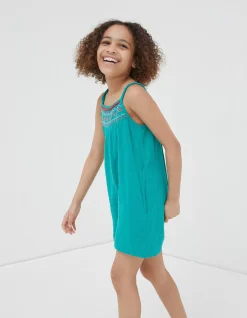 Girls FatFace View All|Nellie Embroidered Playsuit
