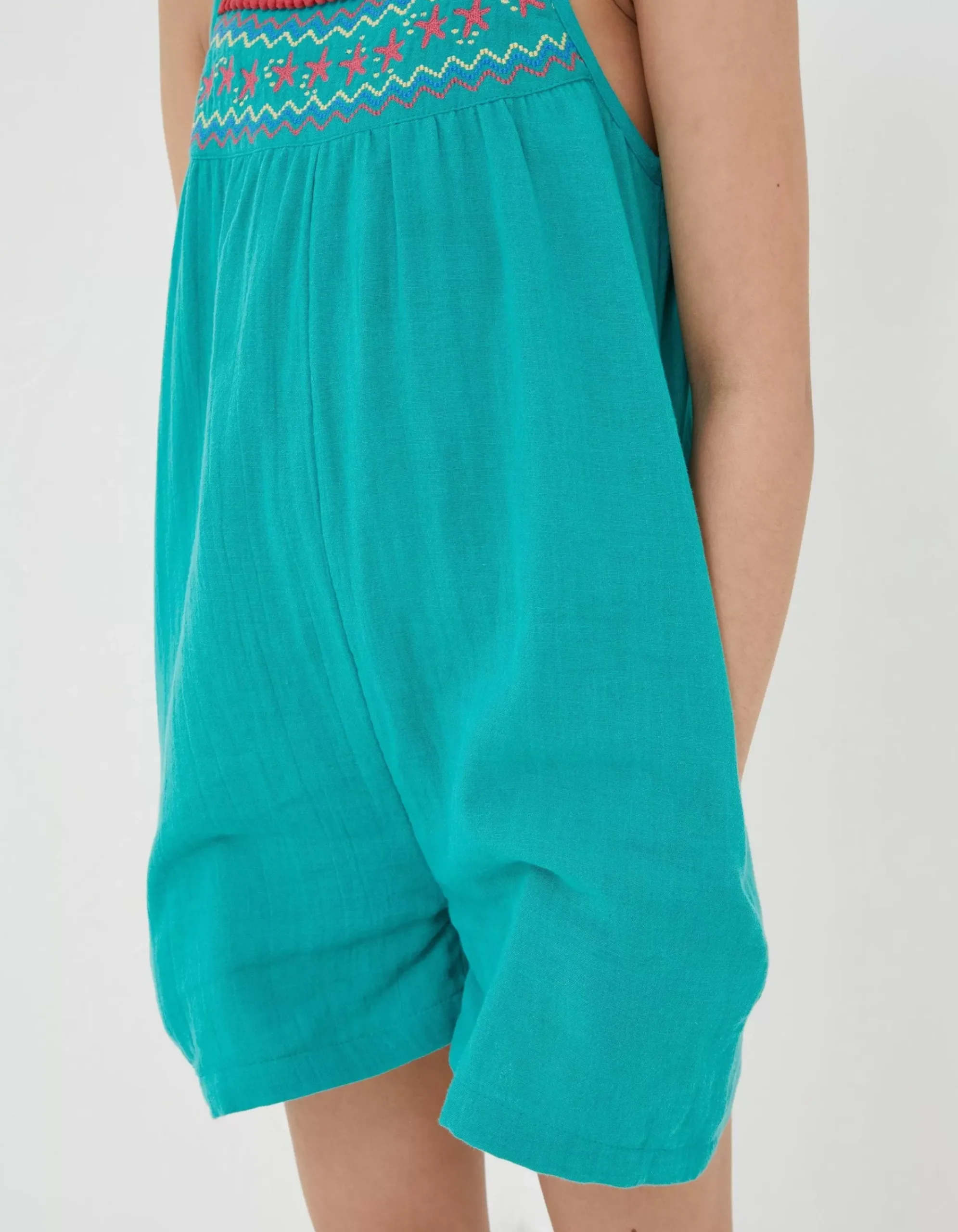 Girls FatFace View All|Nellie Embroidered Playsuit