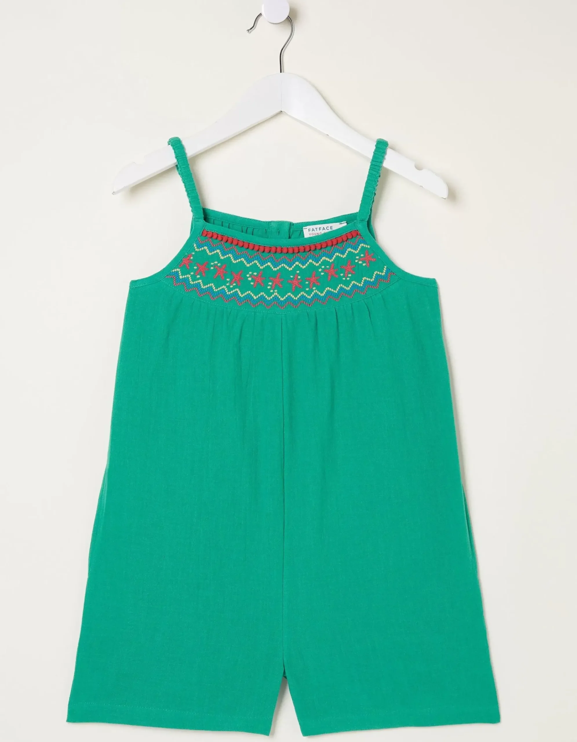 Girls FatFace View All|Nellie Embroidered Playsuit