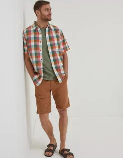 Men FatFace Shirts|Nelson Check Shirt