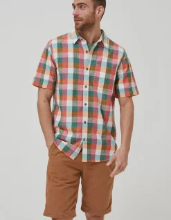 Men FatFace Shirts|Nelson Check Shirt
