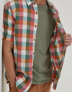 Men FatFace Shirts|Nelson Check Shirt