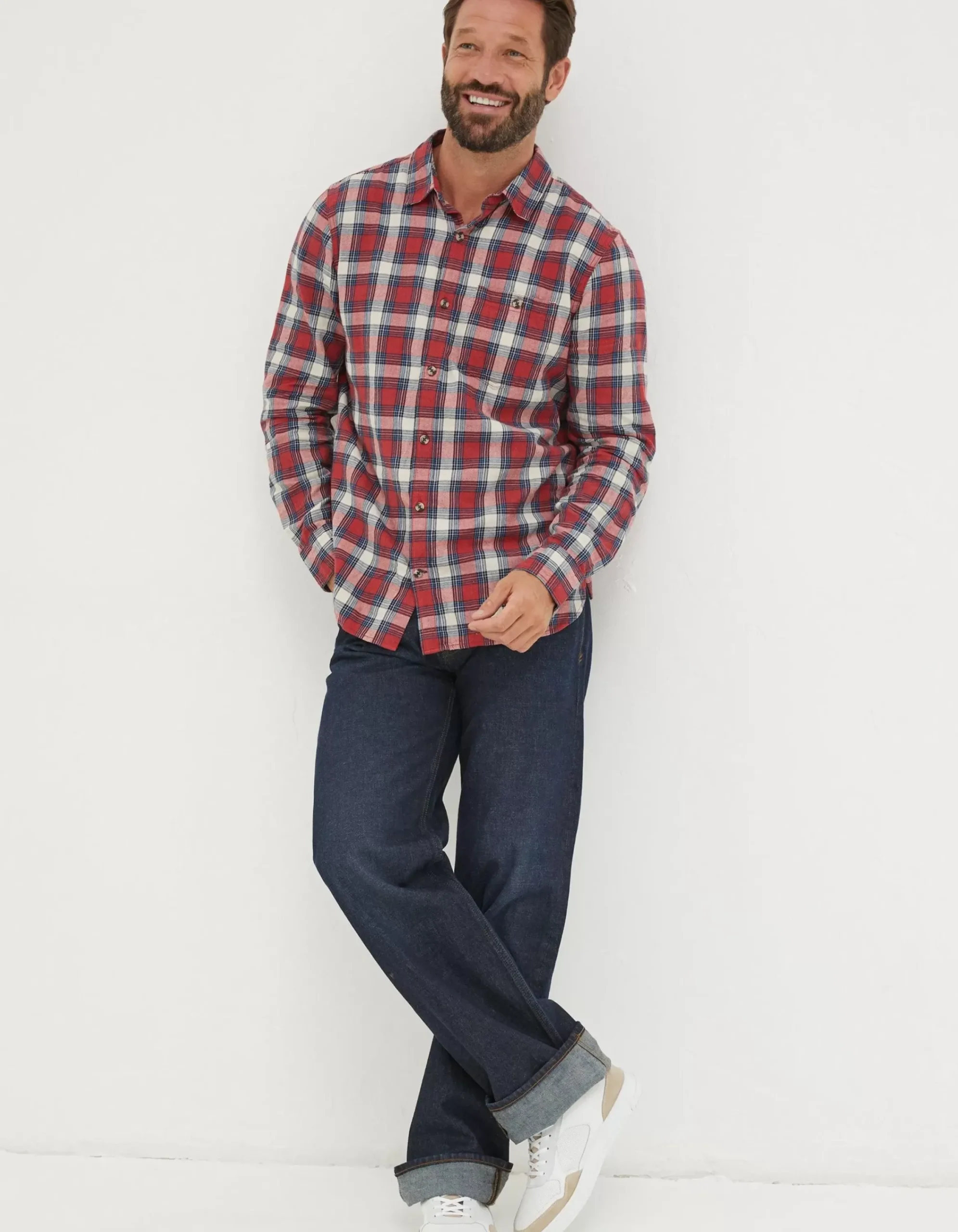 Men FatFace View All|Nevis Check Shirt