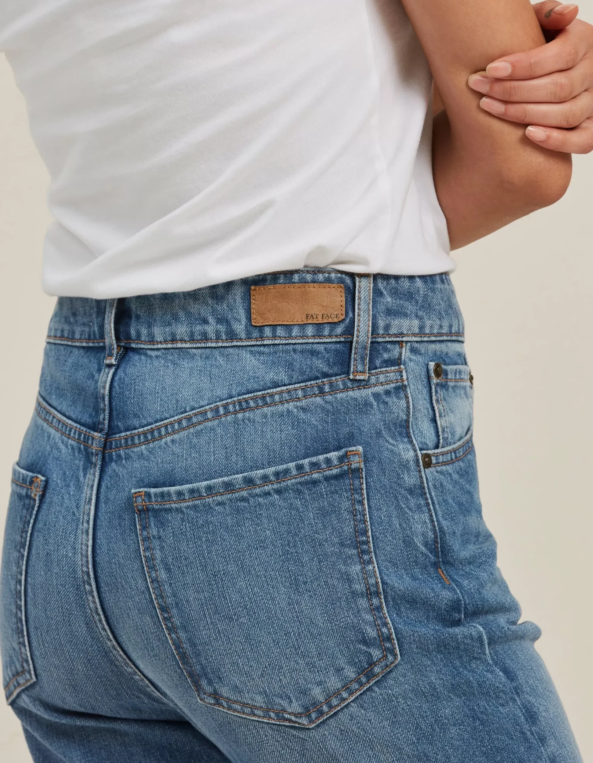 Women FatFace Jeans & Dungarees|Newham Straight Jeans