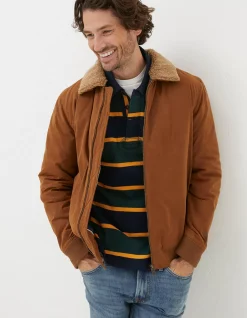 Men FatFace View All|Newlyn Cotton Bomber Jacket