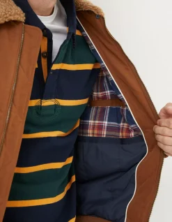 Men FatFace View All|Newlyn Cotton Bomber Jacket
