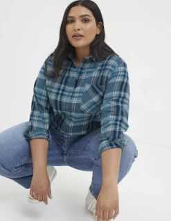 Women FatFace Shirts & Blouses|Olivia Check Shirt